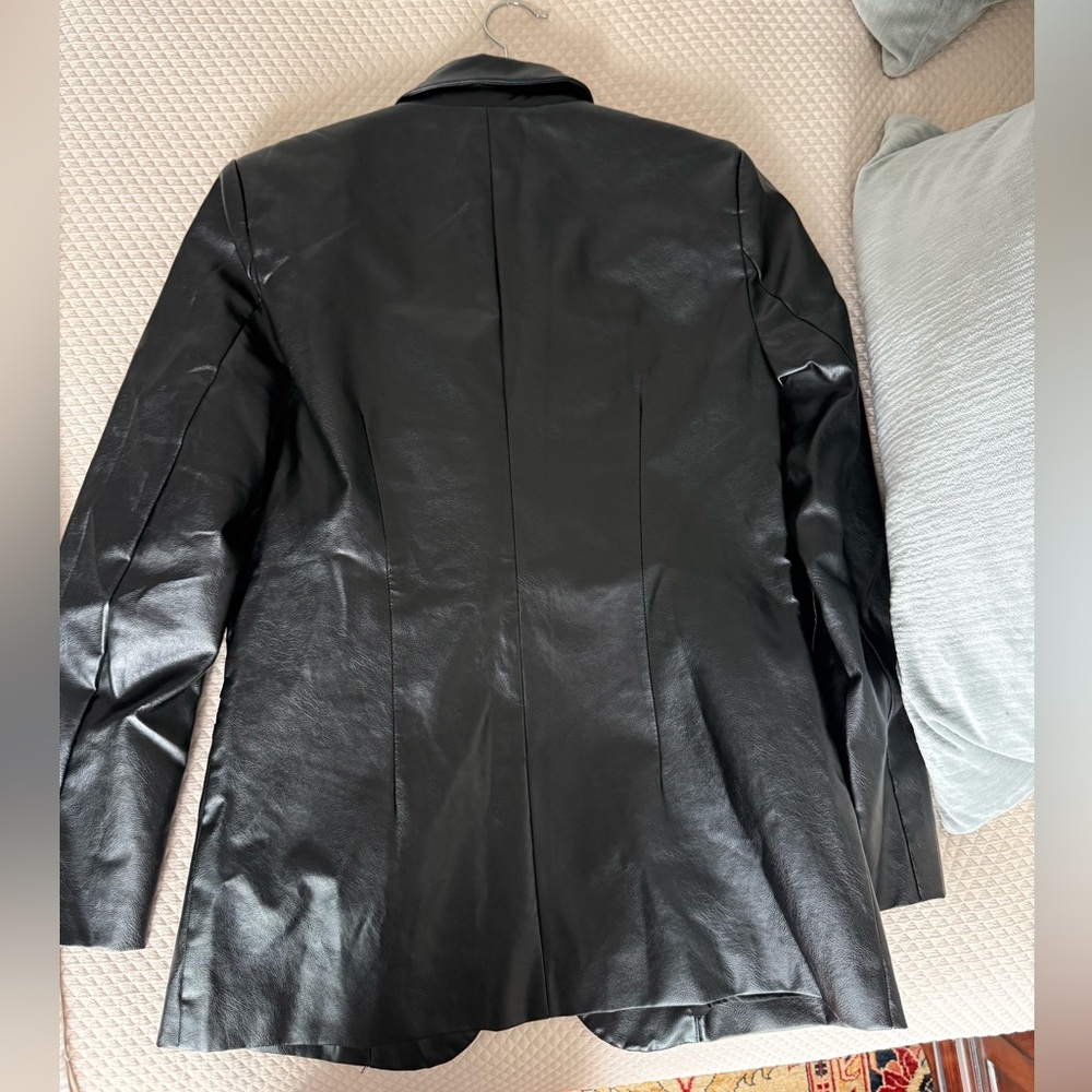 Leather Blazer - image 2